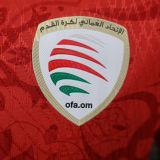 2024 Oman Home Red Player Version Soccer Jersey 阿曼