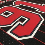 1997/98 Bulls RODMAN #91 Black Retro NBA Jerseys 热压