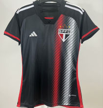 2023/24 Sao Paulo Third Black Women Soccer Jersey