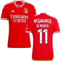 DI MARIA #11 Benfica 1:1 Quality Home Red Fans Jersey (League Font Font 联赛字体) ★★