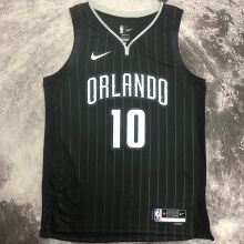 2023/24 Magic BOL #10 Black City Edition NBA Jerseys