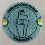UEFA NATIONS LEAGUE WINNER 2021 PATCH 欧国联冠军章 (You can buy it alone OR tell us which jersey to print it on. )