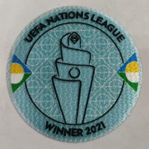 UEFA NATIONS LEAGUE WINNER 2021 PATCH 欧国联冠军章 (You can buy it alone OR tell us which jersey to print it on. )