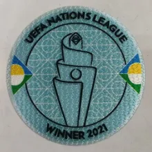 UEFA NATIONS LEAGUE WINNER 2021 PATCH 欧国联冠军章 (You can buy it alone OR tell us which jersey to print it on. )