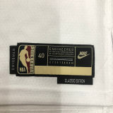 Lakers JAMES #23 White Retro NBA Jerseys