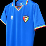 2022 Kuwait Home Blue Fans Soccer Jersey