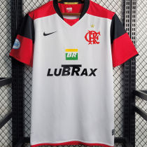 2008/09 Flamengo Away White Retro Soccer Jersey