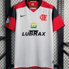 2008/09 Flamengo Away White Retro Soccer Jersey