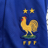 2024/25 France Away White Kids Soccer Jersey