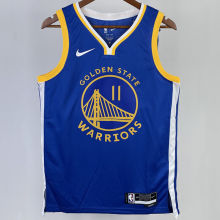 2023/24 Warriors THOMPSON #11 Blue NBA Jerseys