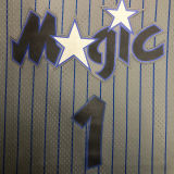 1994/95 Magic HARDAWAY #1 Retro Grey NBA Jerseys热压