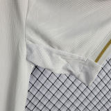 2019/20 RM Home White Long Sleeve Retro Soccer Jersey