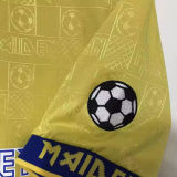 2008 Iron Maiden Yellow Retro Jersey (Number 08)