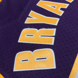 2008/09 Lakers BRYANT #24 Purple Retro NBA Jerseys 热压