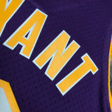 2000/01 Lakers BRYANT #8 purple Retro NBA Jerseys热压
