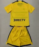 2023/24 Boca Away Yellow Kids Soccer Jersey
