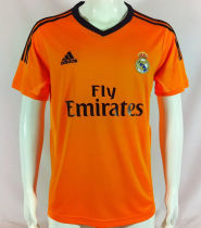2013/14 RM Thrid Orange Retro Soccer Jersey