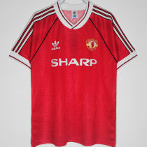 1990-1992 M Utd Home Retro Soccer Jersey
