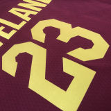 Cleveland JAMES #23 Red NBA Jerseys