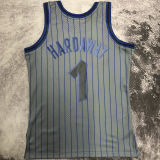 1994/95 Magic HARDAWAY #1 Retro Grey NBA Jerseys热压