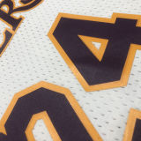 2009/10 Lakers BRYANT #24 Retro White NBA Jerseys热压