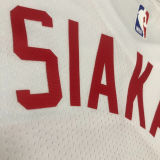 Toronto Raptors SIAKAM #43 White Home NBA Jerseys