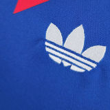 1988/90 France Home Retro Soccer Jersey