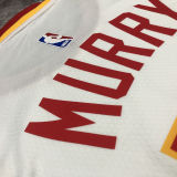 Hawks MURRY #5 White NBA Jerseys