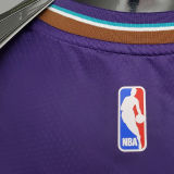 Jazz MITCHELL #45 Snow Mountain Edition Purple NBA Jerseys Hot Pressed