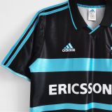 1999/2000 Marseille Third Black Retro Soccer Jersey