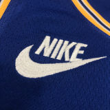 Warriors POOLE #3 Blue Retro NBA Jerseys