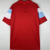 1990/91 Napoli Away Red Retro Soccer Jersey