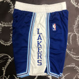Lakers Blue Retro NBA Pants
