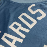 Timberwolves EDWAROS #1 Blue NBA Jerseys