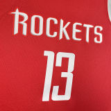 Rockets HARDEN #13 Red NBA Jerseys