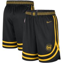 2023/24 Warriors Black NBA Cotton Pants