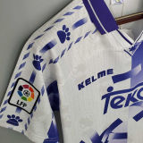 1996/97 RM White Third Retro Soccer Jersey