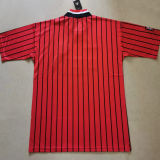 1995/96 Rangers Away Red Retro Soccer Jersey