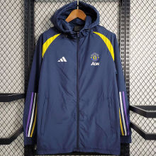 2023/24 M Utd Sapphire Blue Windbreaker