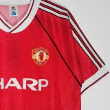 1990-1992 M Utd Home Retro Soccer Jersey