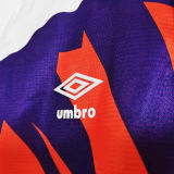 1991/1993 Scotland Away White Retro Soccer Jersey