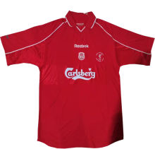 2001 LFC Home UEFA Cup Final Retro Soccer Jersey