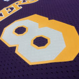 1996/97 Lakers BRYANT #32 Retro Purple NBA Jerseys热压