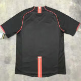 RONALDO #7 2007-08 M Utd Away Black Retro Jersey 英超字体带06/07英超双金章 ★★