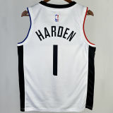 Clippers White Blue NBA Jerseys