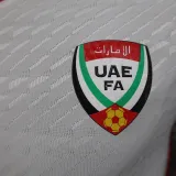 2024 UAE Home White Player Version Soccer Jersey 阿联酋