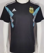 2018 Argentina Away Retro Soccer Jersey