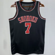 MIYAGI #7 SHOHOKU Black NBA Jersey