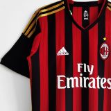 2013/14 AC Milan Home Retro Soccer Jersey