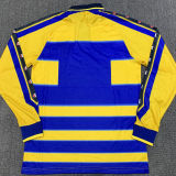 1999-2000 Parma Home Yellow Long Sleeve Retro Soccer Jersey